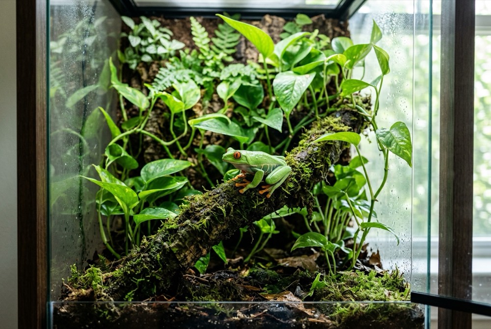 frog care and housing guide setup and tools